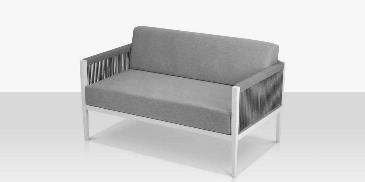 DecoScape Skye Aluminum Outdoor Loveseat