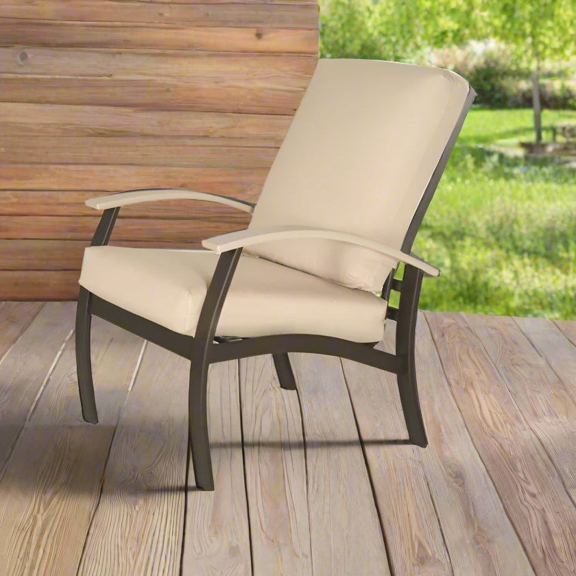 Telescope Casual Belle Isle Cushion Arm Chair