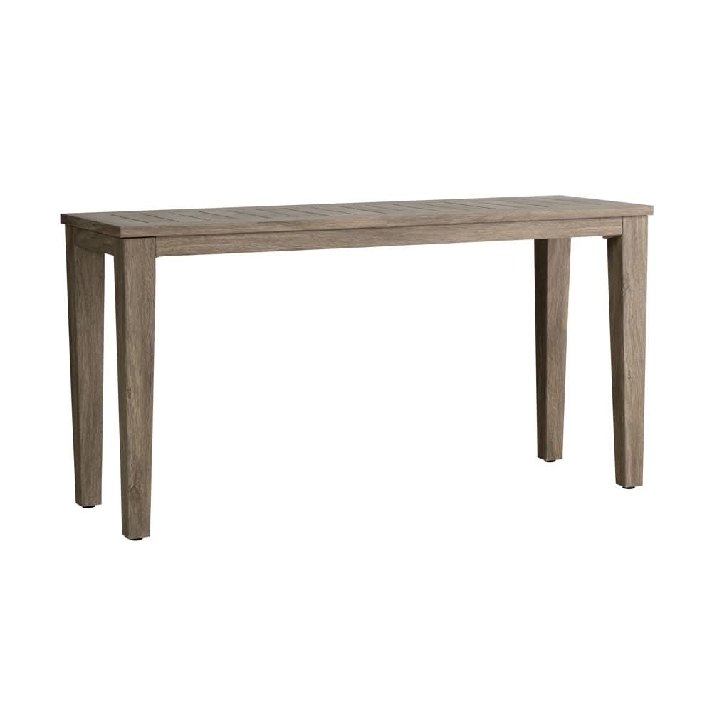 Lloyd Flanders Frontier Aluminum Outdoor 58" Rectangle Console Table