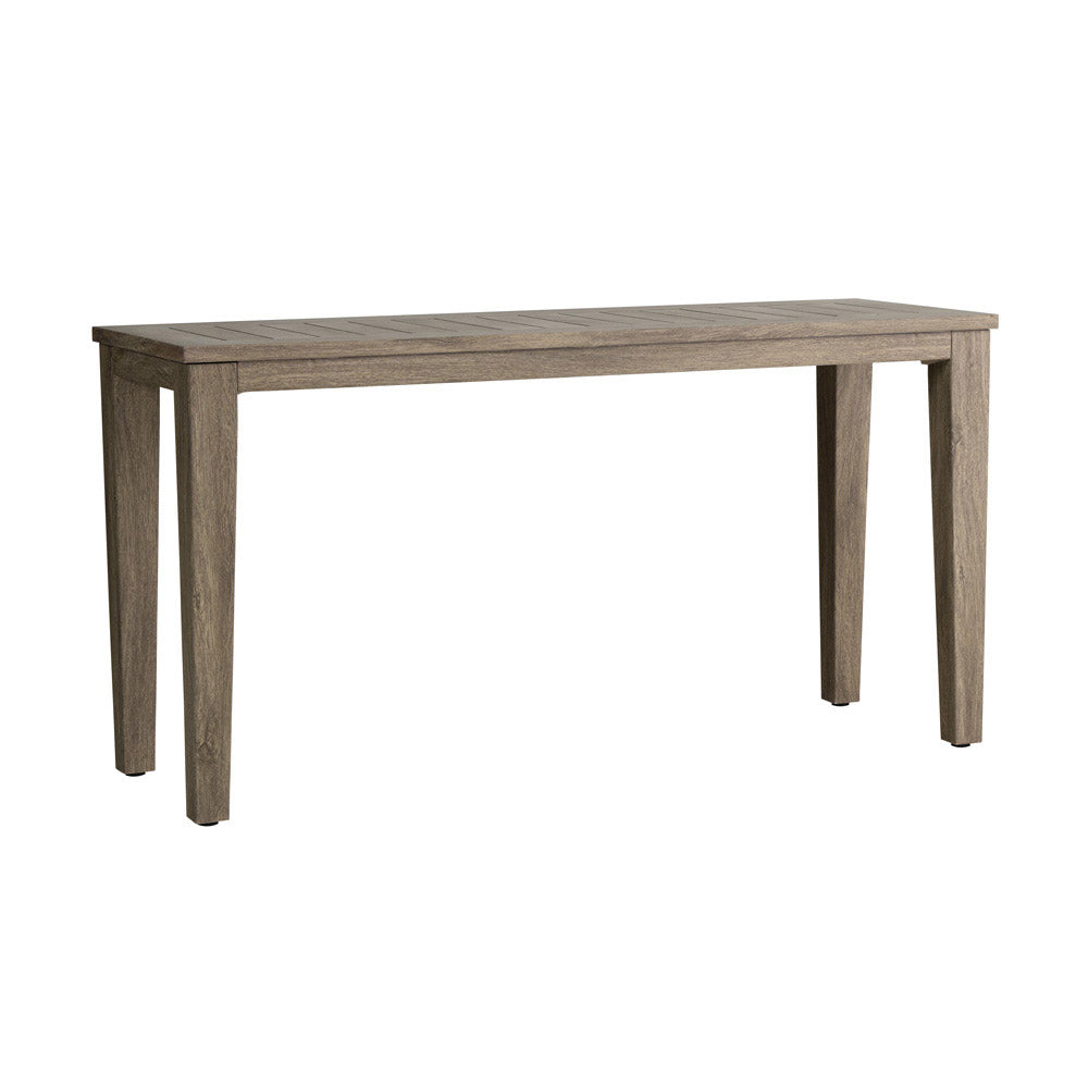 Lloyd Flanders Frontier Aluminum Outdoor 58" Rectangle Console Table