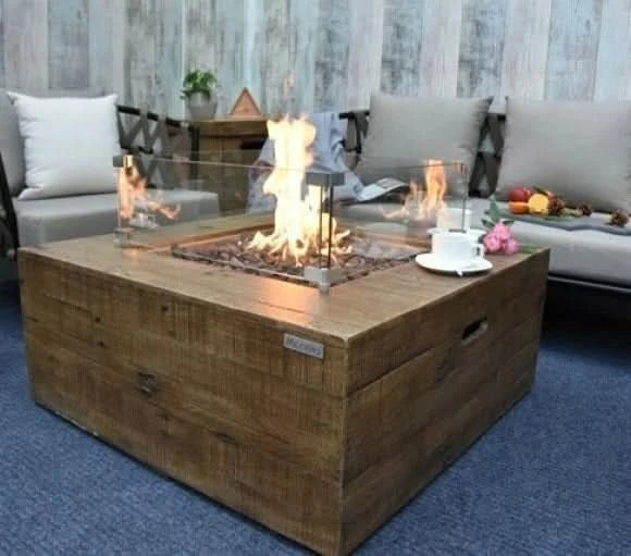 Elementi Modeno Wilton GFRC Outdoor Fire Table