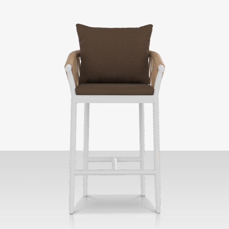 DecoScape Vines Aluminum Outdoor Bar Arm Chair