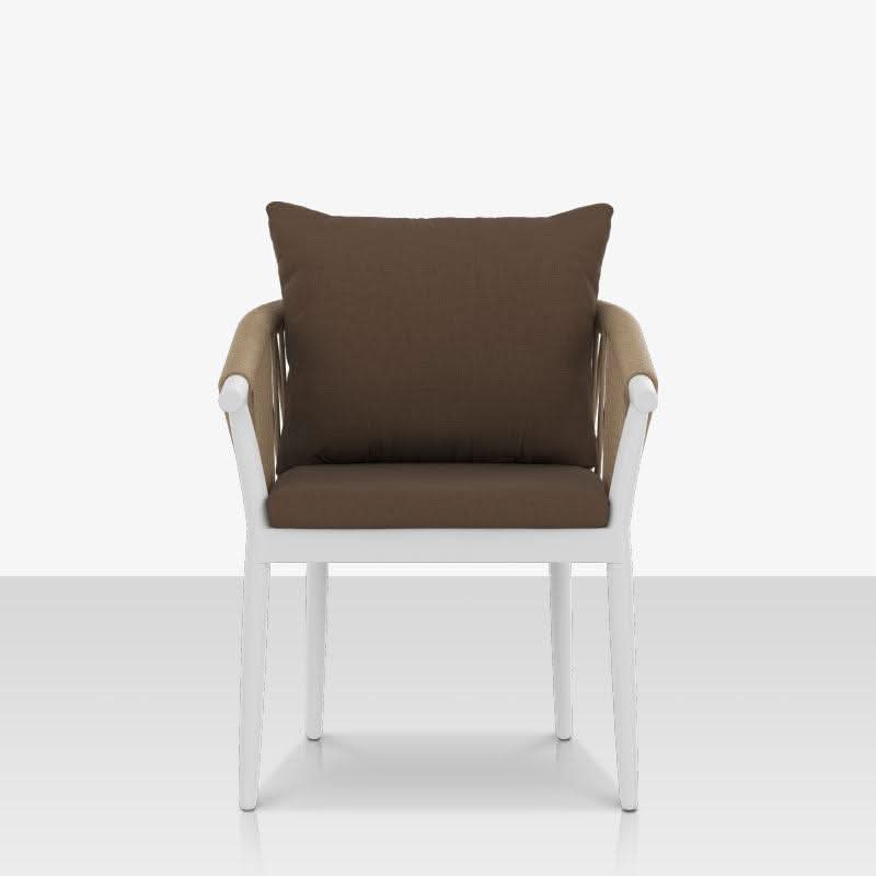 DecoScape Vines Aluminum Outdoor Dining Arm Chair