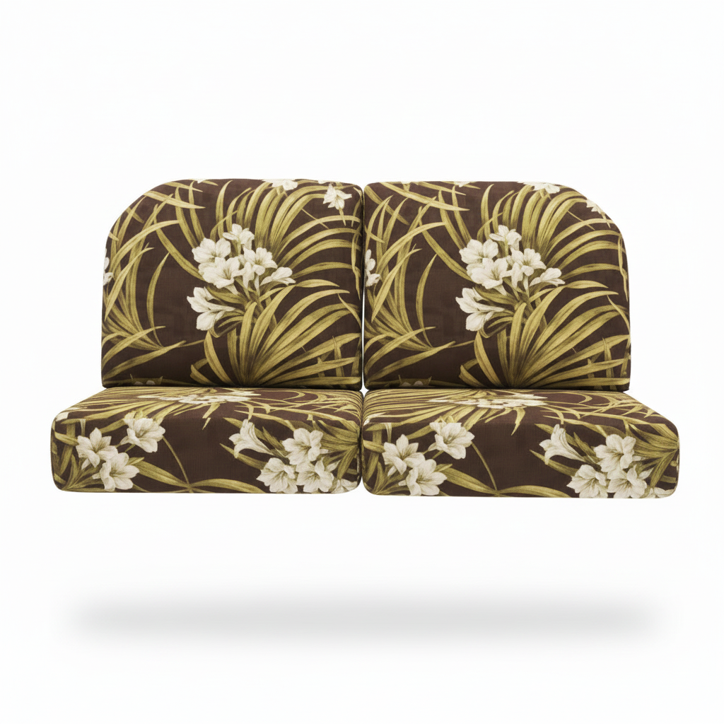 Replacement Cushions for South Sea Rattan Bermuda Loveseat
