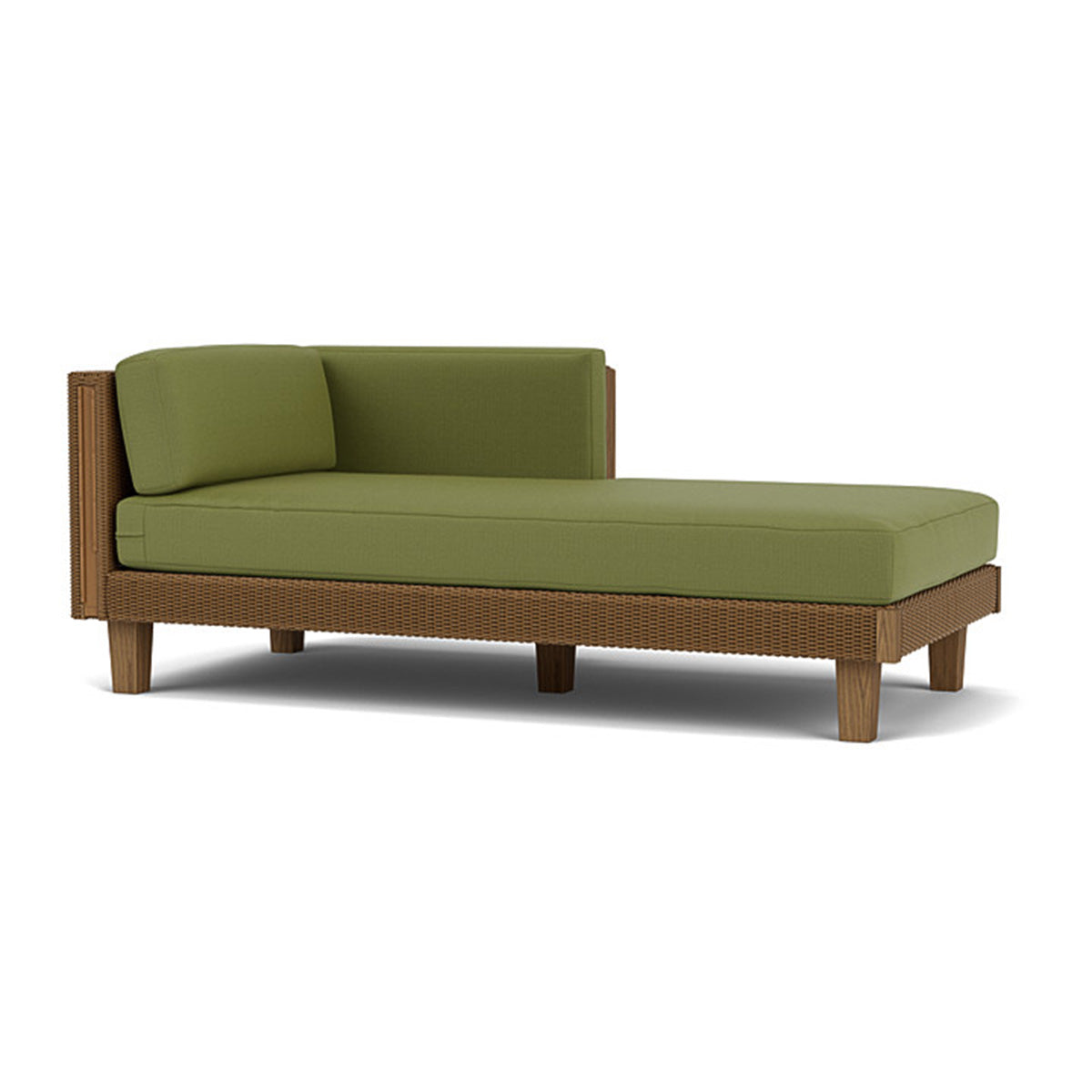 Lloyd Flanders Catalina Wicker Outdoor Left Arm Chaise