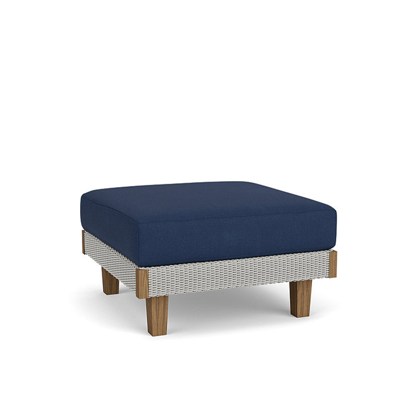 Lloyd Flanders Catalina Wicker Outdoor Ottoman