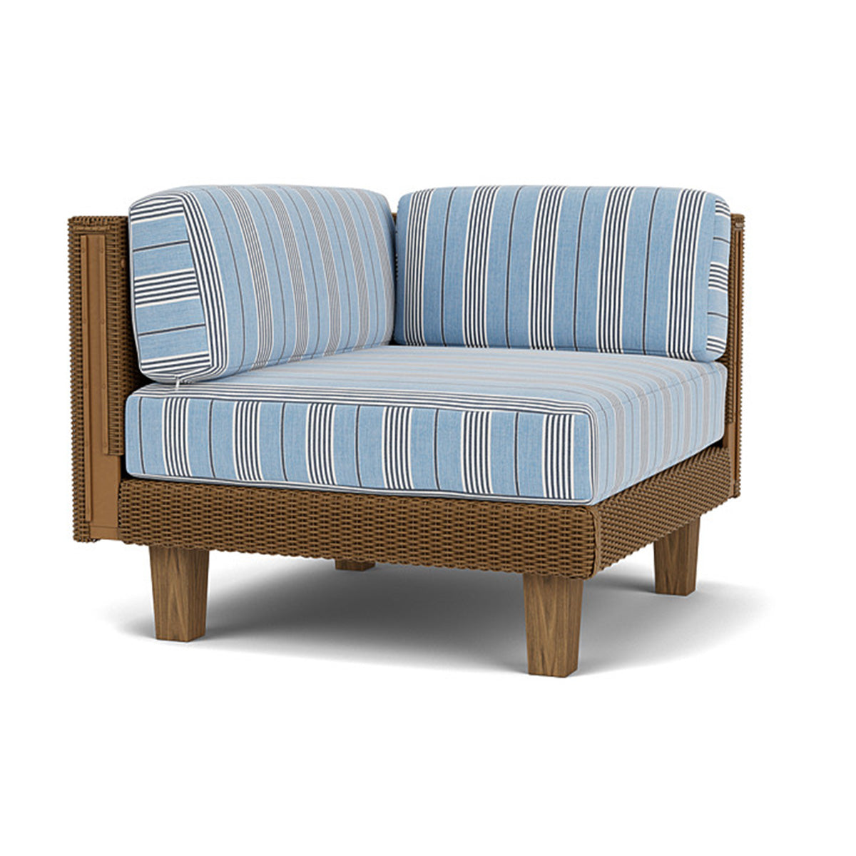 Lloyd Flanders Catalina Wicker Outdoor Corner Sectional Chair
