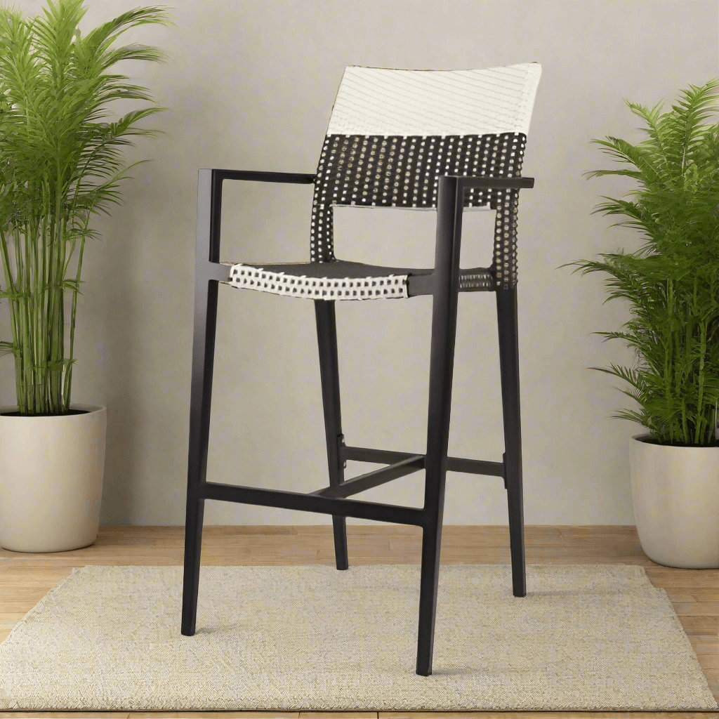 DecoScape Chloe Stackable Bar Arm Chair