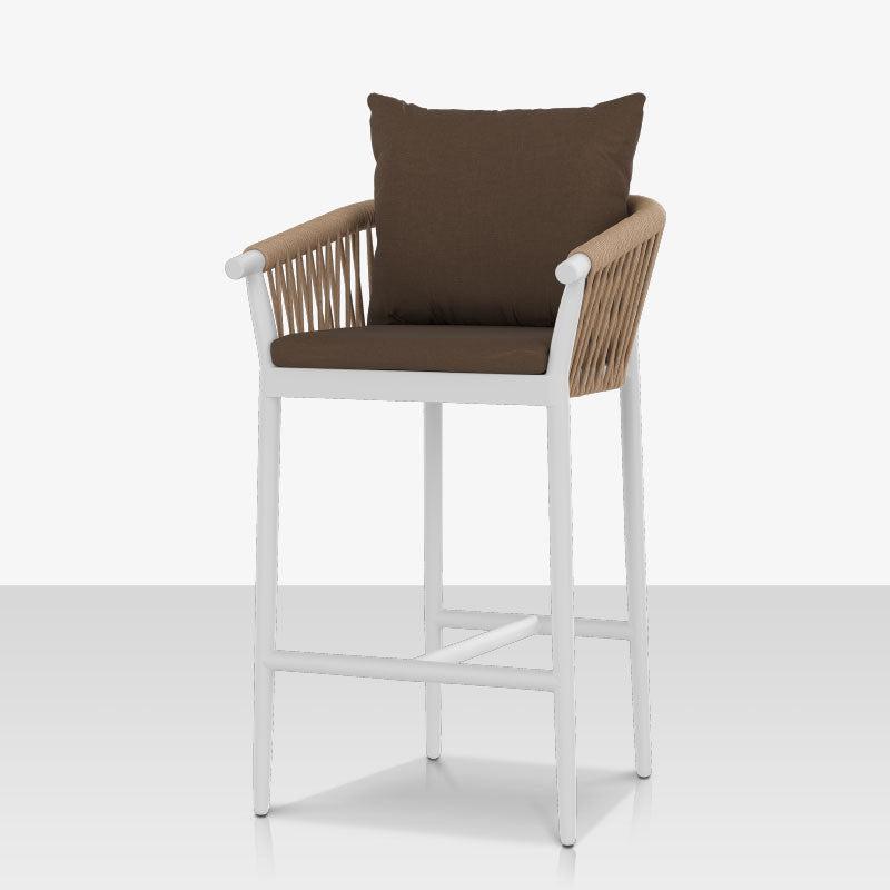 DecoScape Vines Aluminum Outdoor Bar Arm Chair