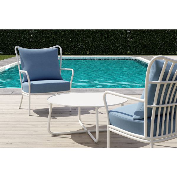 DecoScape Elephant Aluminum Club Chair