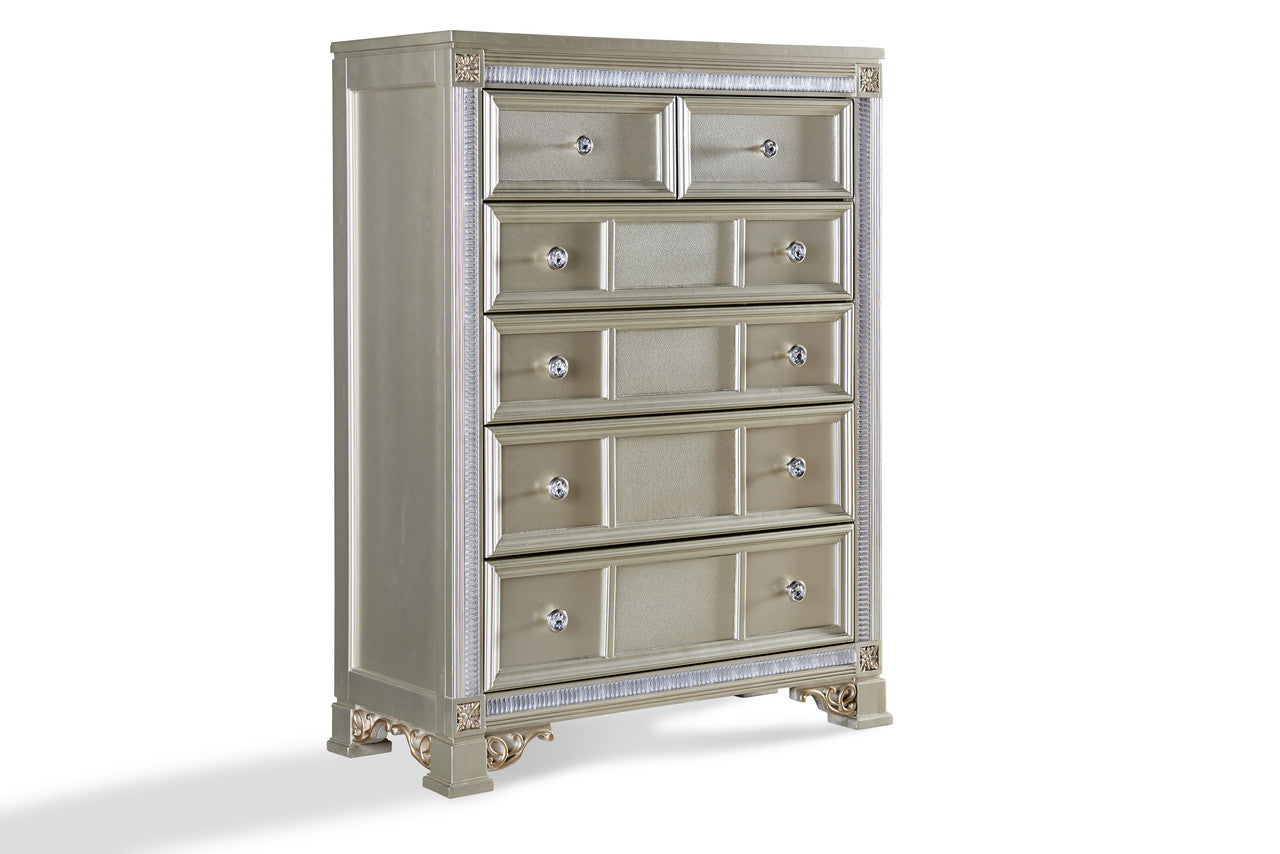 Oasis Home Tiffany 5 Piece King Bedroom Set
