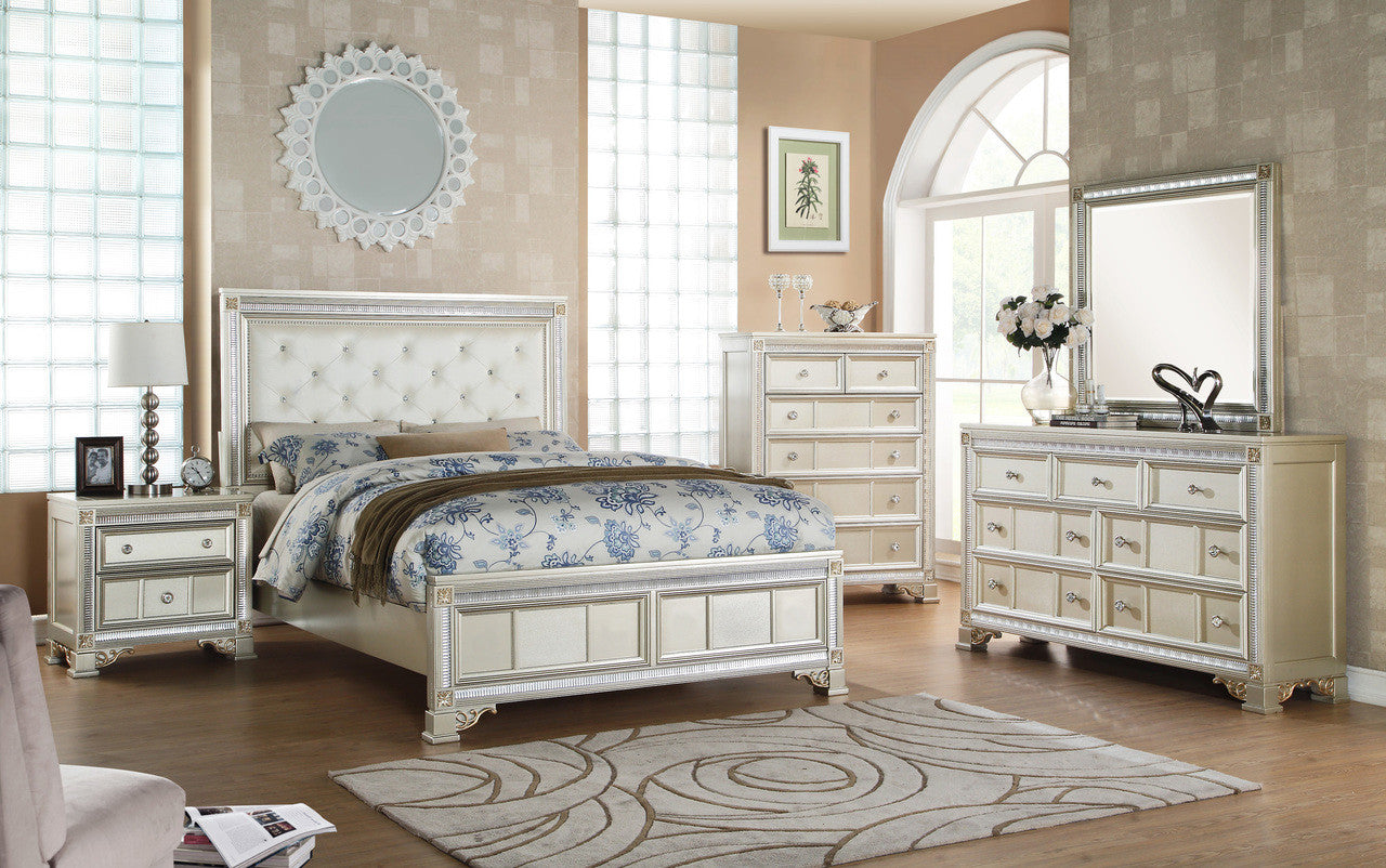 Oasis Home Tiffany 5 Piece King Bedroom Set