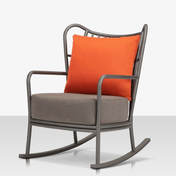 DecoScape Elephant Aluminum Rocker Lounge Chair