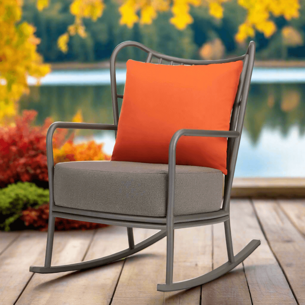 DecoScape Elephant Aluminum Rocker Lounge Chair