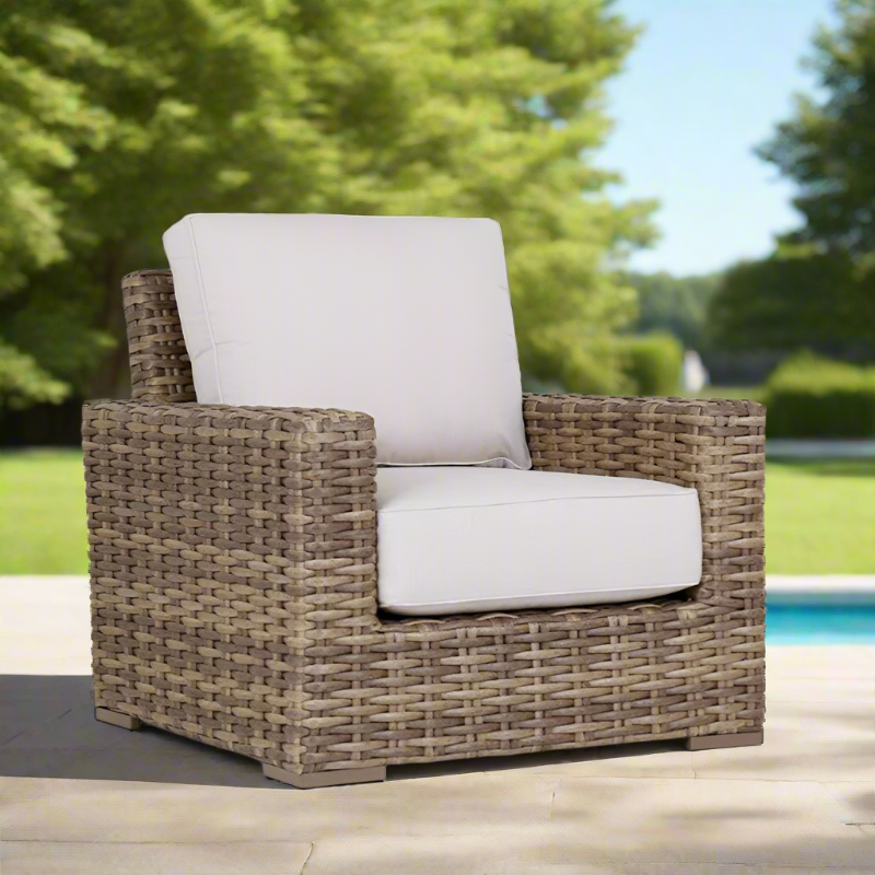 Sunset West Havana Wicker Outdoor Club Chair