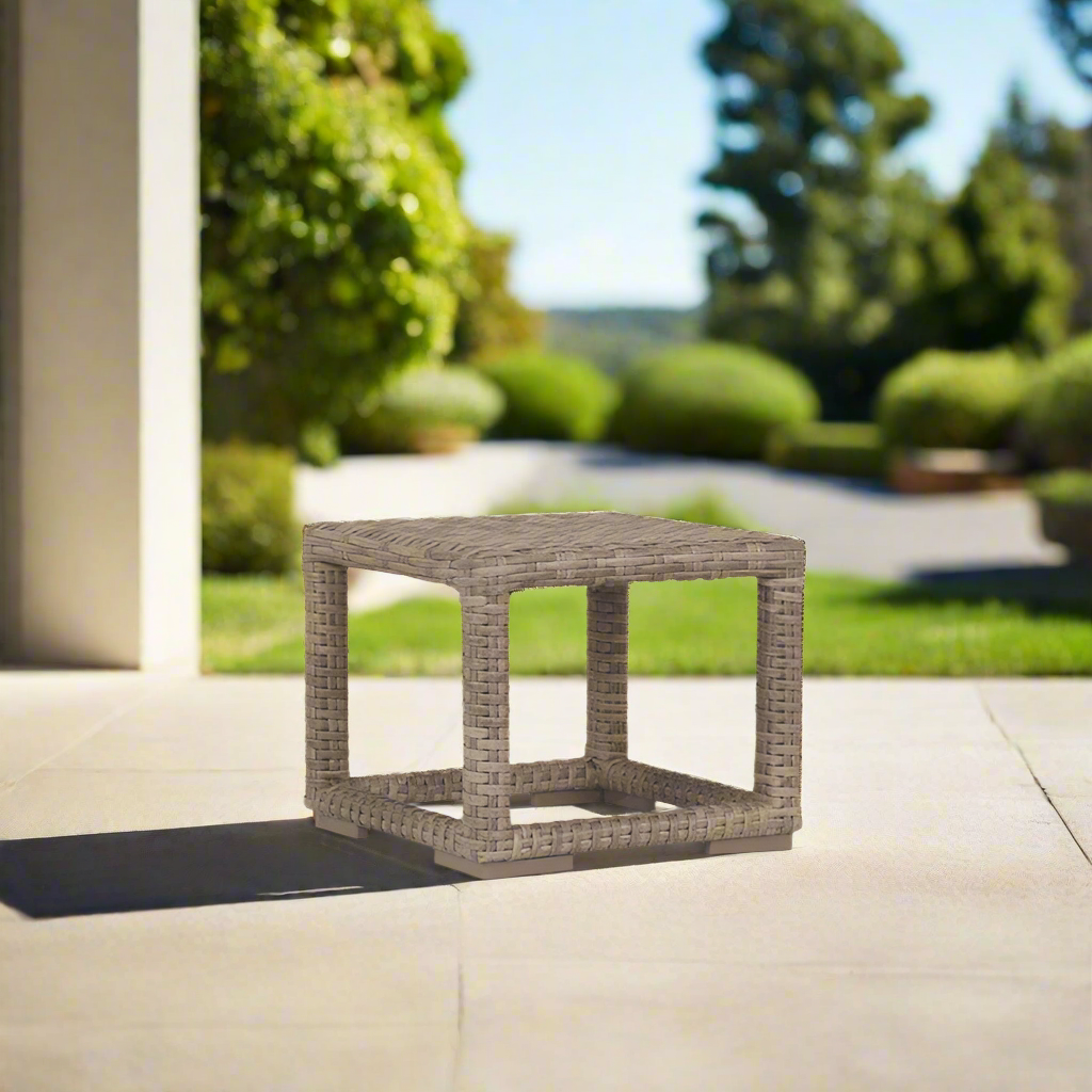 Sunset West Havana Wicker Outdoor End Table