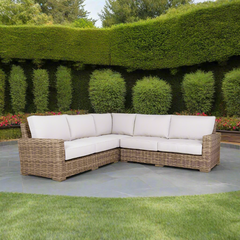 Sunset West Havana Wicker Outdoor Sectional