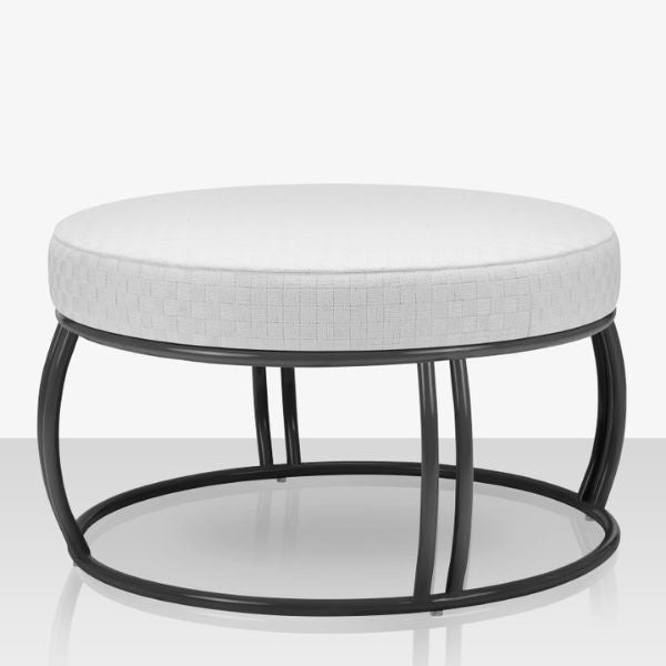 DecoScape Elephant Aluminum Ottoman