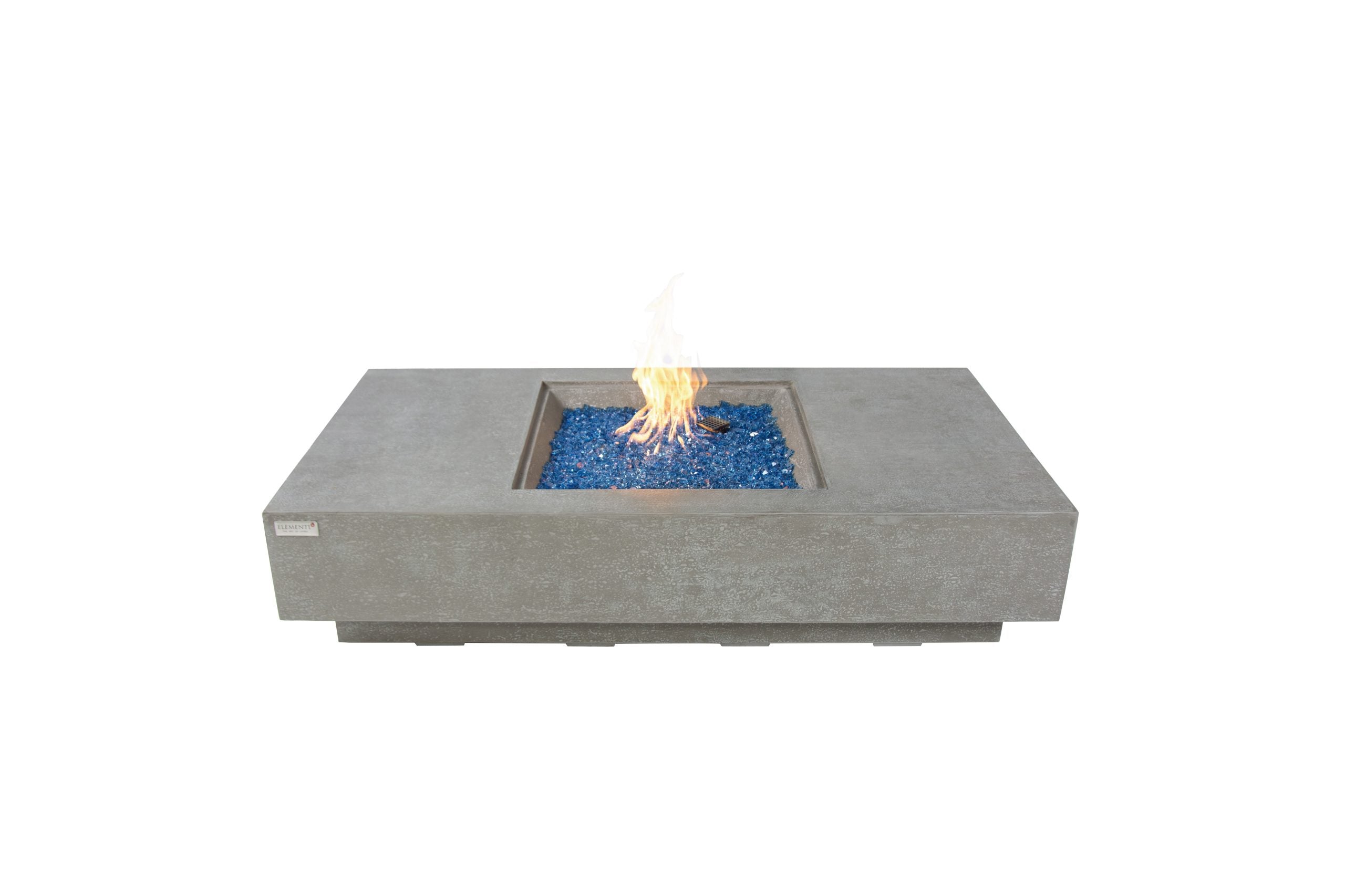 Elementi Plus Monte Carlo GFRC Outdoor Fire Pit Table