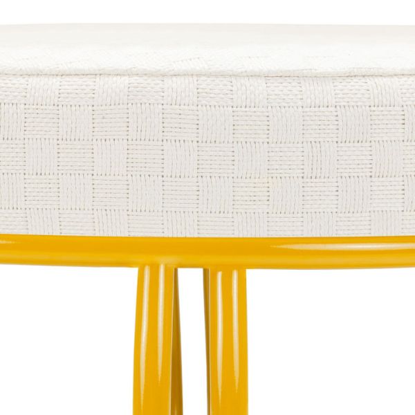 DecoScape Elephant Aluminum Ottoman