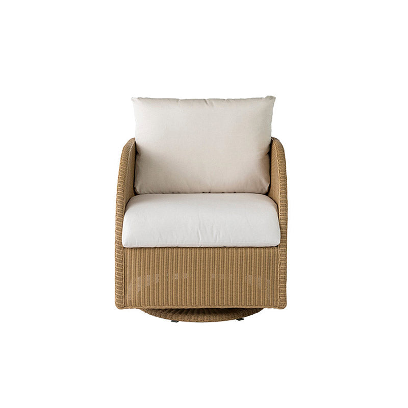 Lloyd Flanders Essence Wicker Outdoor Swivel Glider Lounge Chair