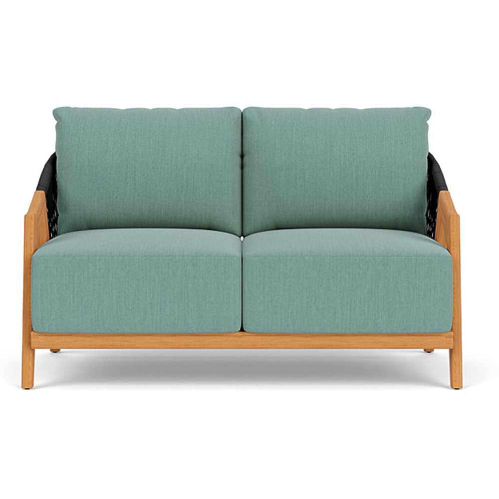 Lloyd Flanders Alpine Teak Outdoor Loveseat
