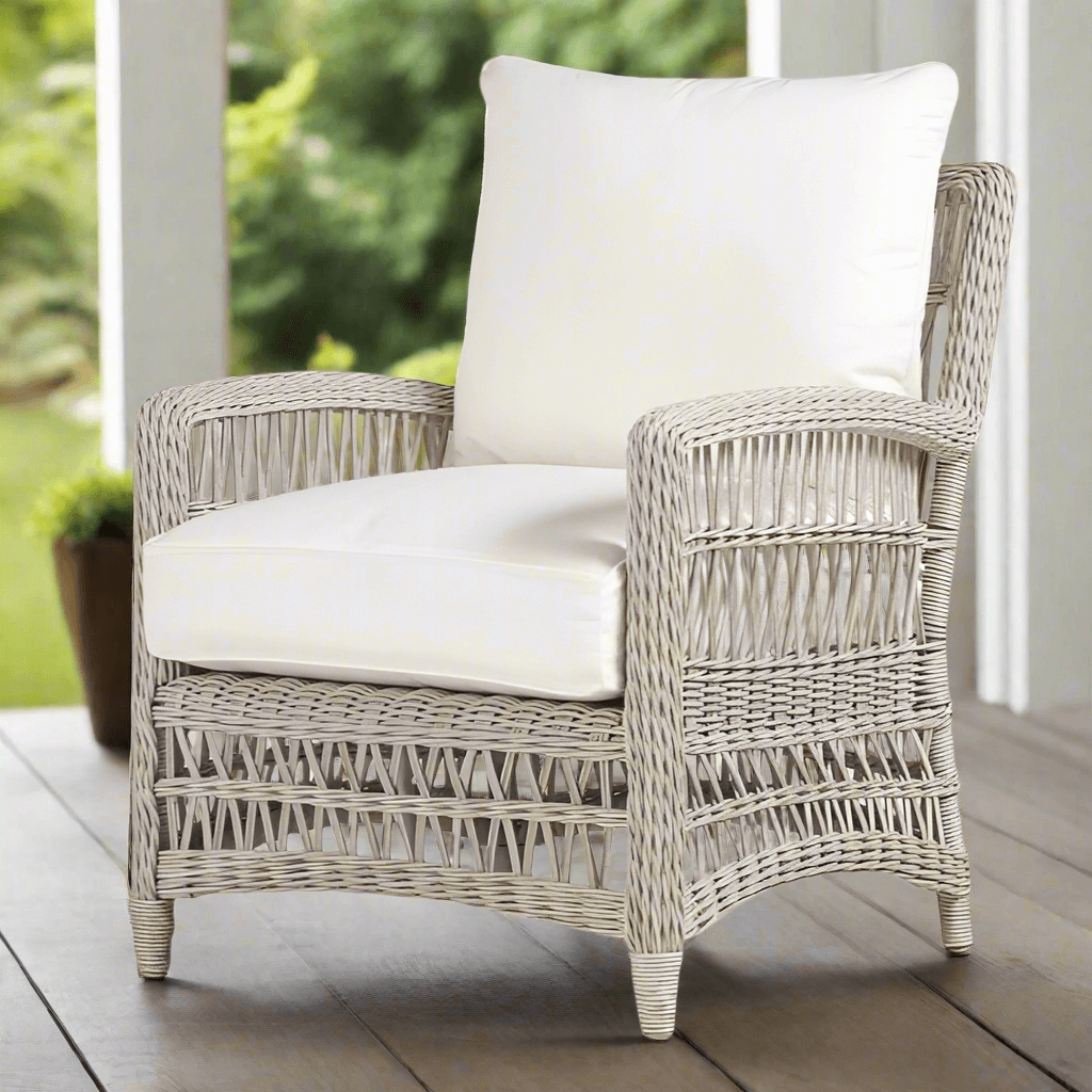 Lloyd Flanders Mackinac Woven Vinyl Lounge Chair