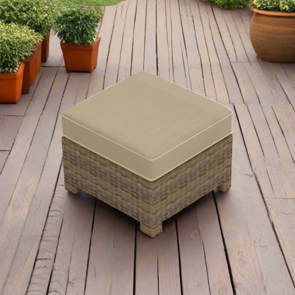 Forever Patio Bainbridge Square Ottoman by NorthCape International