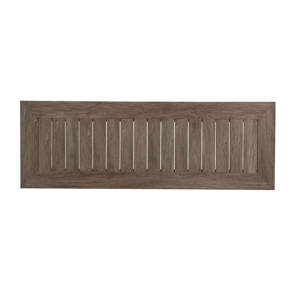 Lloyd Flanders Frontier Aluminum Outdoor 58" Rectangle Console Table