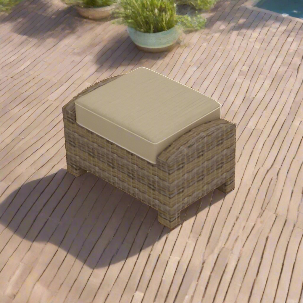 Forever Patio Bainbridge Rectangular Ottoman by NorthCape International