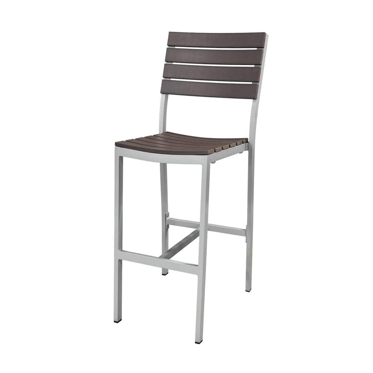 DecoScape Vienna Aluminum Outdoor Bar Side Armless Chair