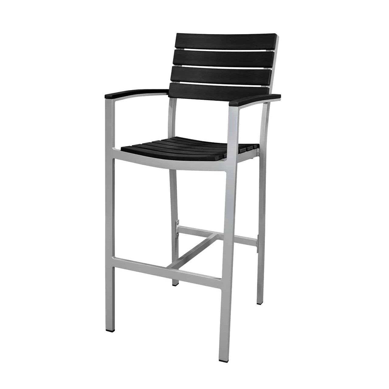 DecoScape Vienna Aluminum Outdoor Bar Arm Chair