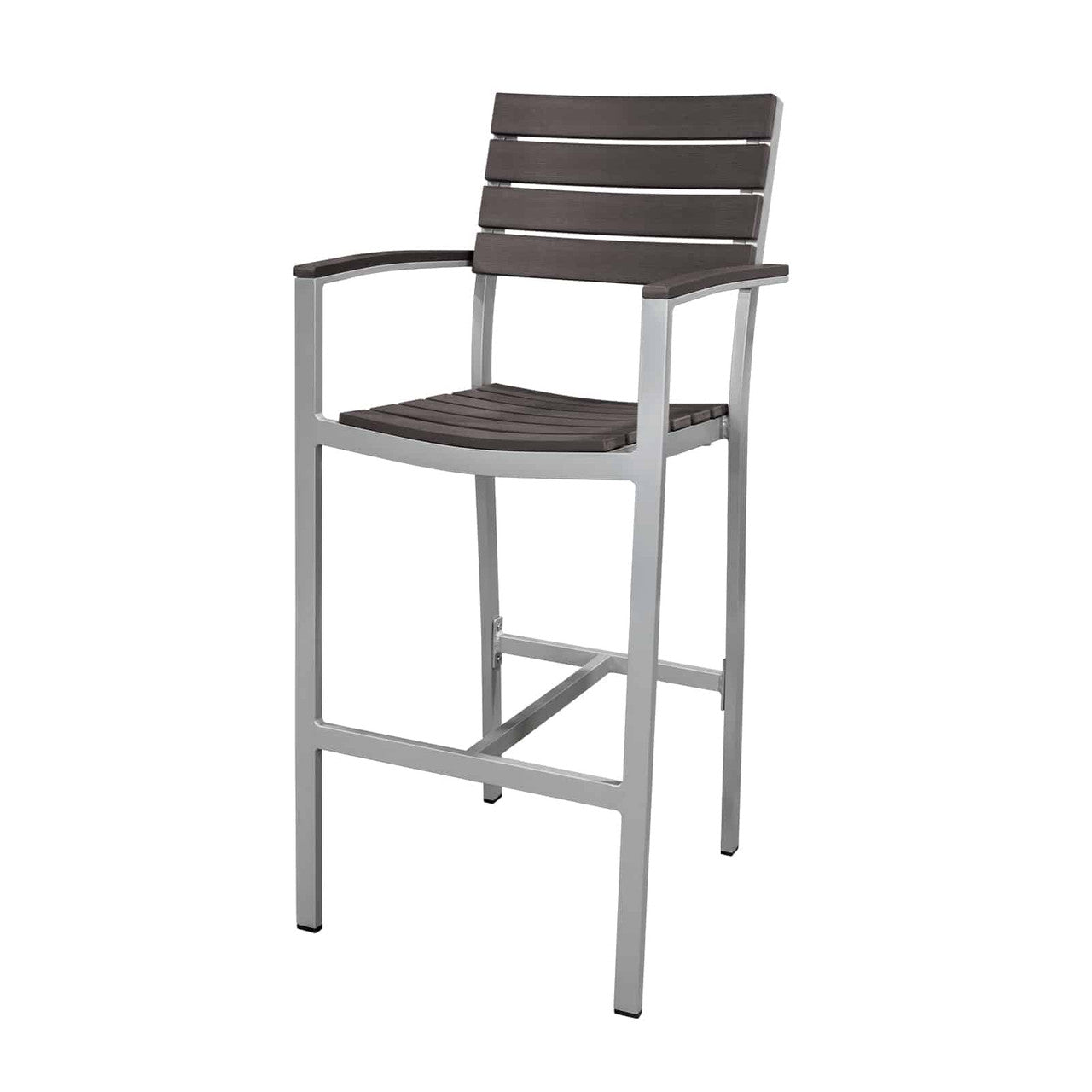 DecoScape Vienna Aluminum Outdoor Bar Arm Chair
