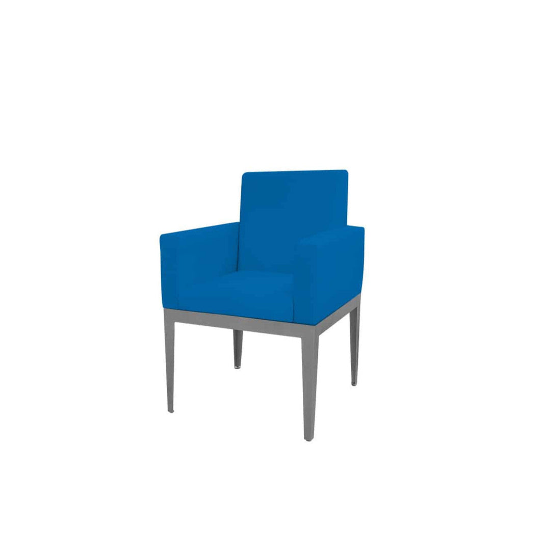 DecoScape South Beach Aluminum Outdoor Dining Arm Chair