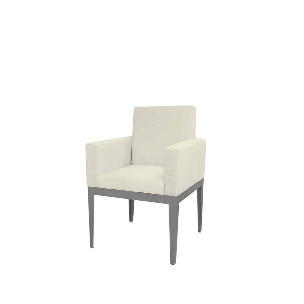DecoScape South Beach Aluminum Outdoor Dining Arm Chair