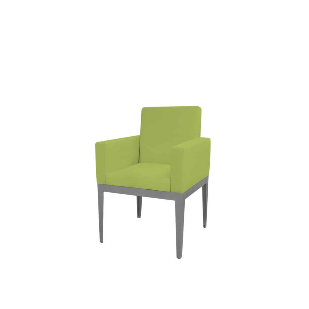 DecoScape South Beach Aluminum Outdoor Dining Arm Chair