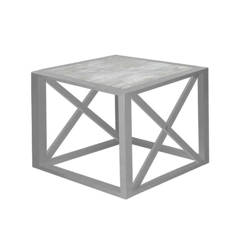 DecoScape Dynasty Aluminum Outdoor End Table