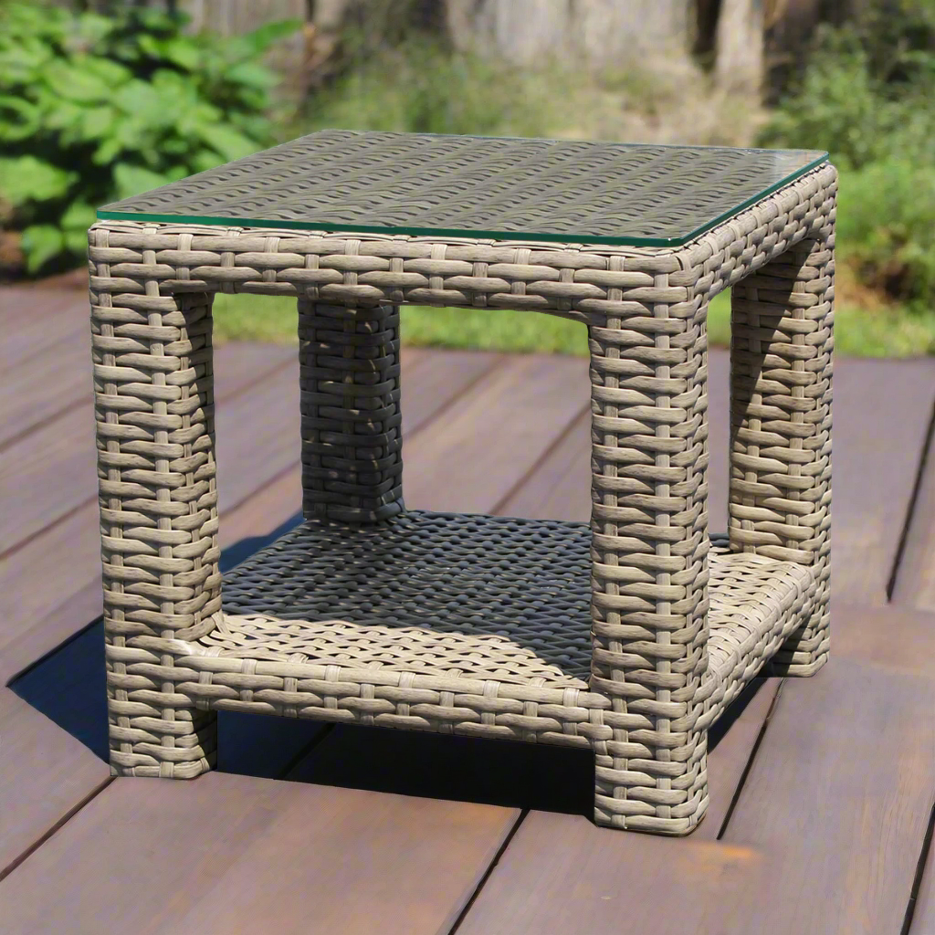 Forever Patio Grand Stafford Square End Table by NorthCape International