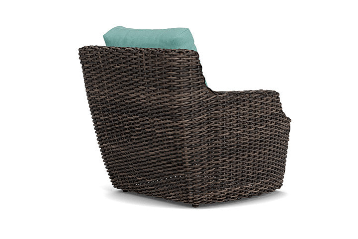 Lloyd Flanders Largo Woven Vinyl Outdoor Lounge Chair