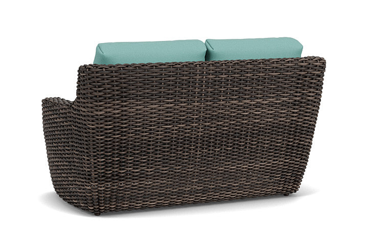 Lloyd Flanders Largo Woven Vinyl Outdoor Loveseat