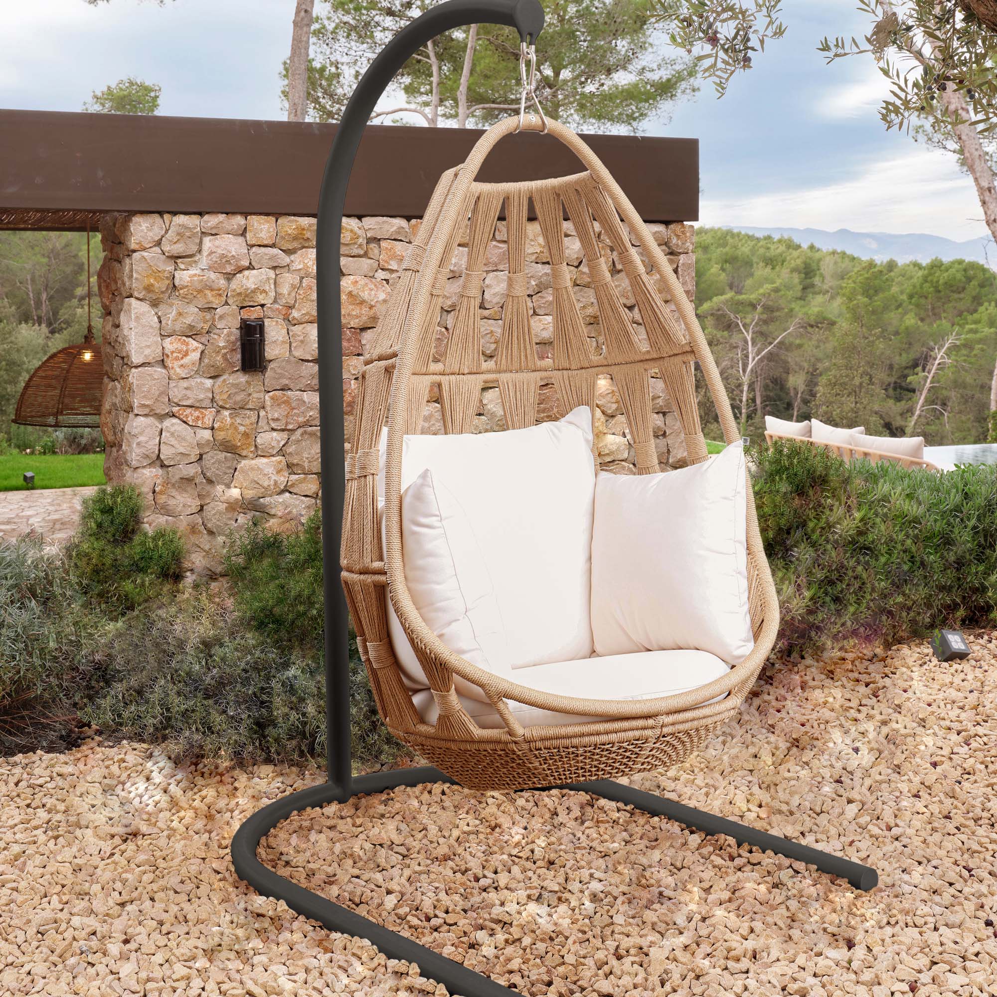 Skyline Design Krabi Hanging Chair & Stand