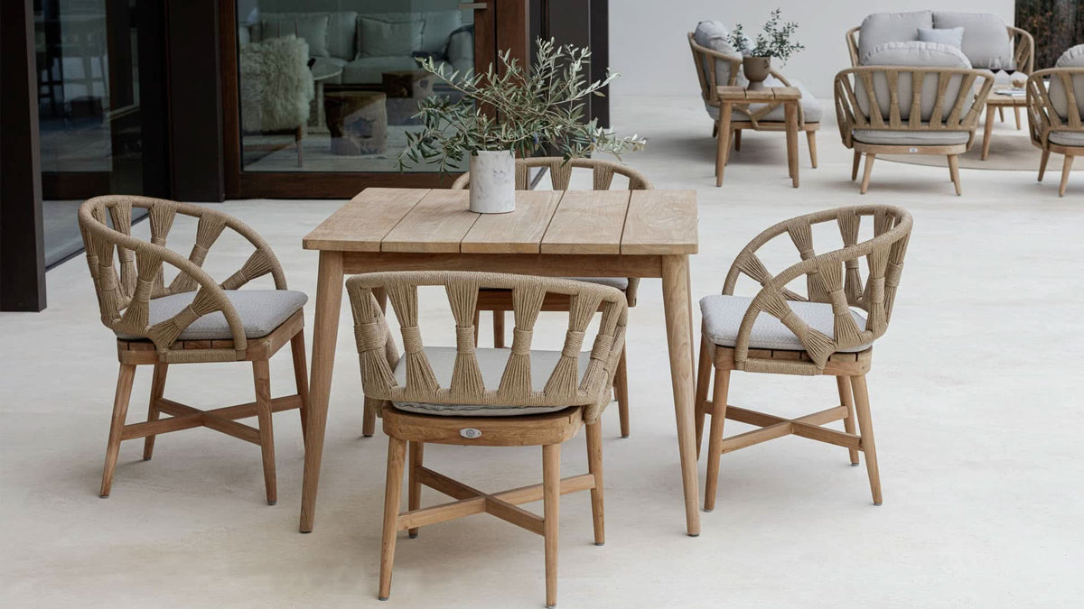 Skyline Design Krabi Teak Outdoor Dining Armchair