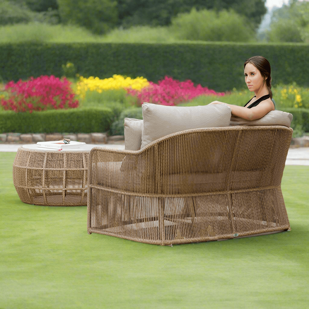 Skyline Design Calixto Aluminum Outdoor 7-Person Seating Set