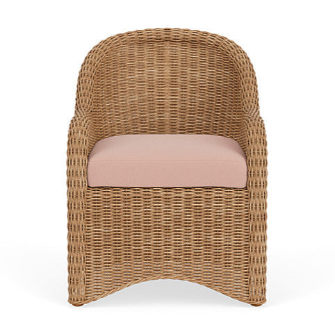 Lloyd Flanders Tobago Woven Vinyl Outdoor Dining Armchair