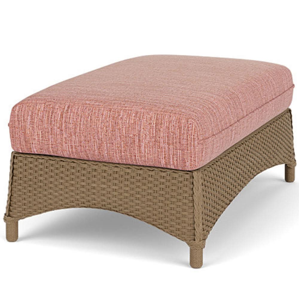 Lloyd Flanders Mandalay Wicker Outdoor Large Ottoman