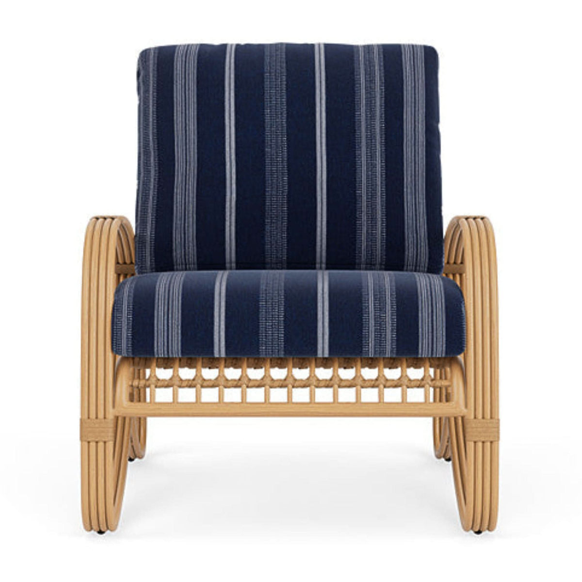 Lloyd Flanders Riviera Wicker Outdoor Lounge Chair