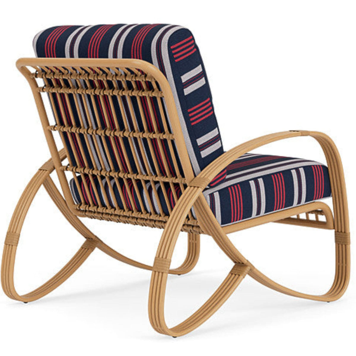 Lloyd Flanders Riviera Wicker Outdoor Lounge Chair