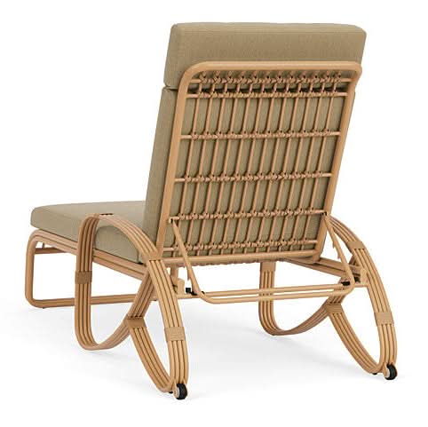 Lloyd Flanders Riviera Aluminum Outdoor Chaise Lounge