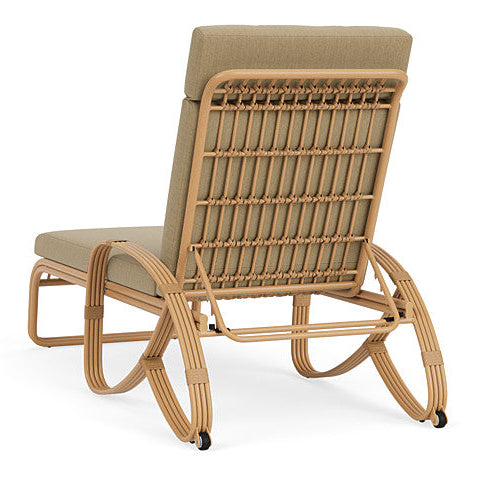 Lloyd Flanders Riviera Aluminum Outdoor Chaise Lounge