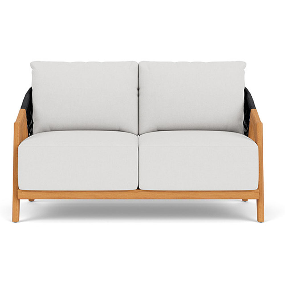 Lloyd Flanders Alpine Teak Outdoor Loveseat